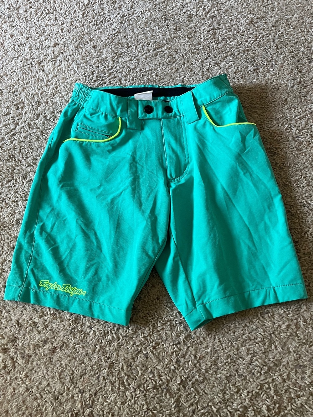 Troy Lee Designs Women's Skyline Shorts Size S Teal Green